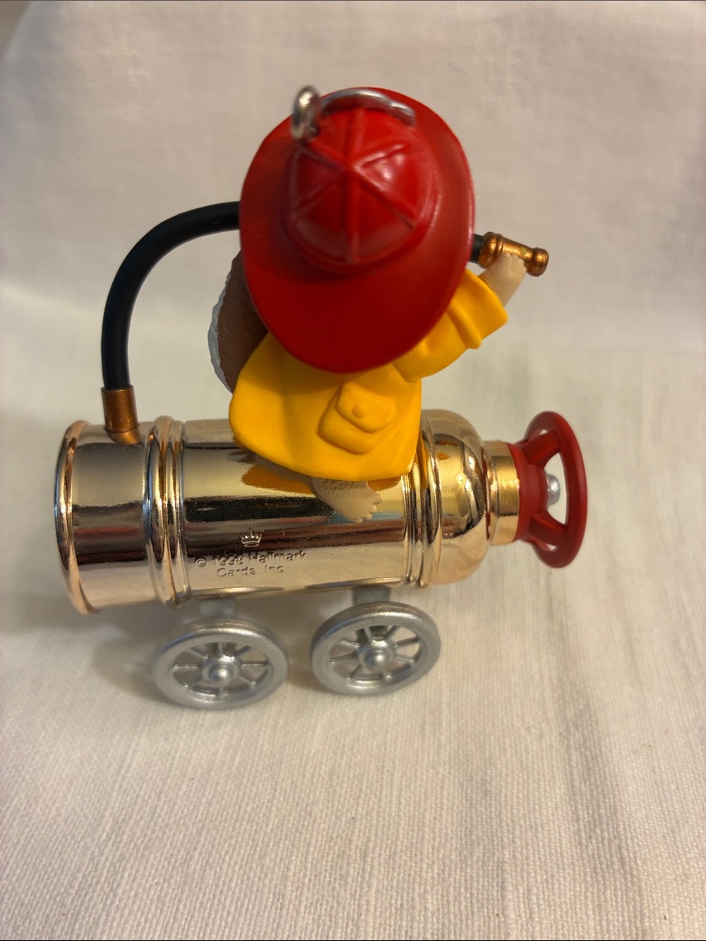 Hallmark Keepsake Ornament North Pole Reserve Firefighter Mouse Ornament 1998 - Picture 6 of 11